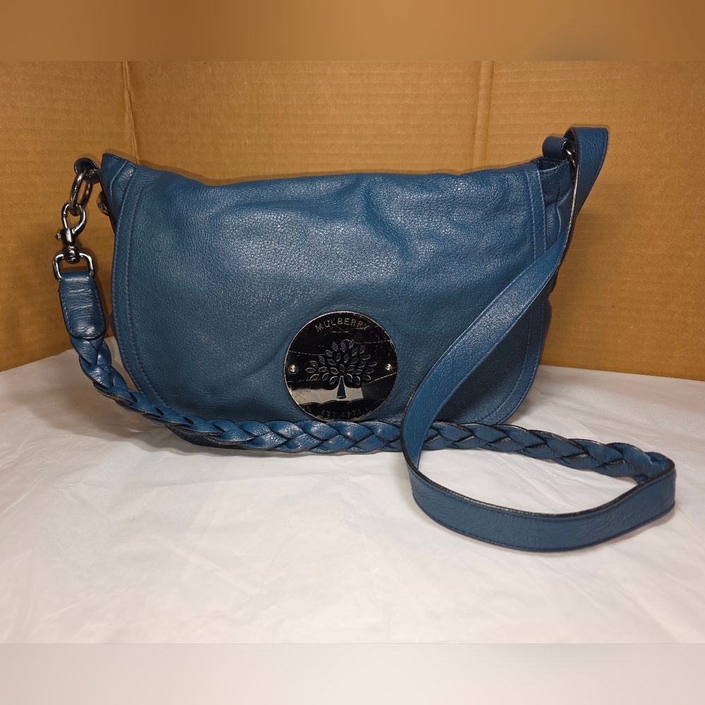 Mulberry Daria Satchel Petrol Blue